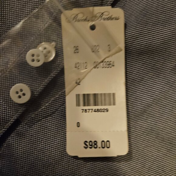 NWT Brooks Brothers Button Down Shirt - Picture 3 of 3